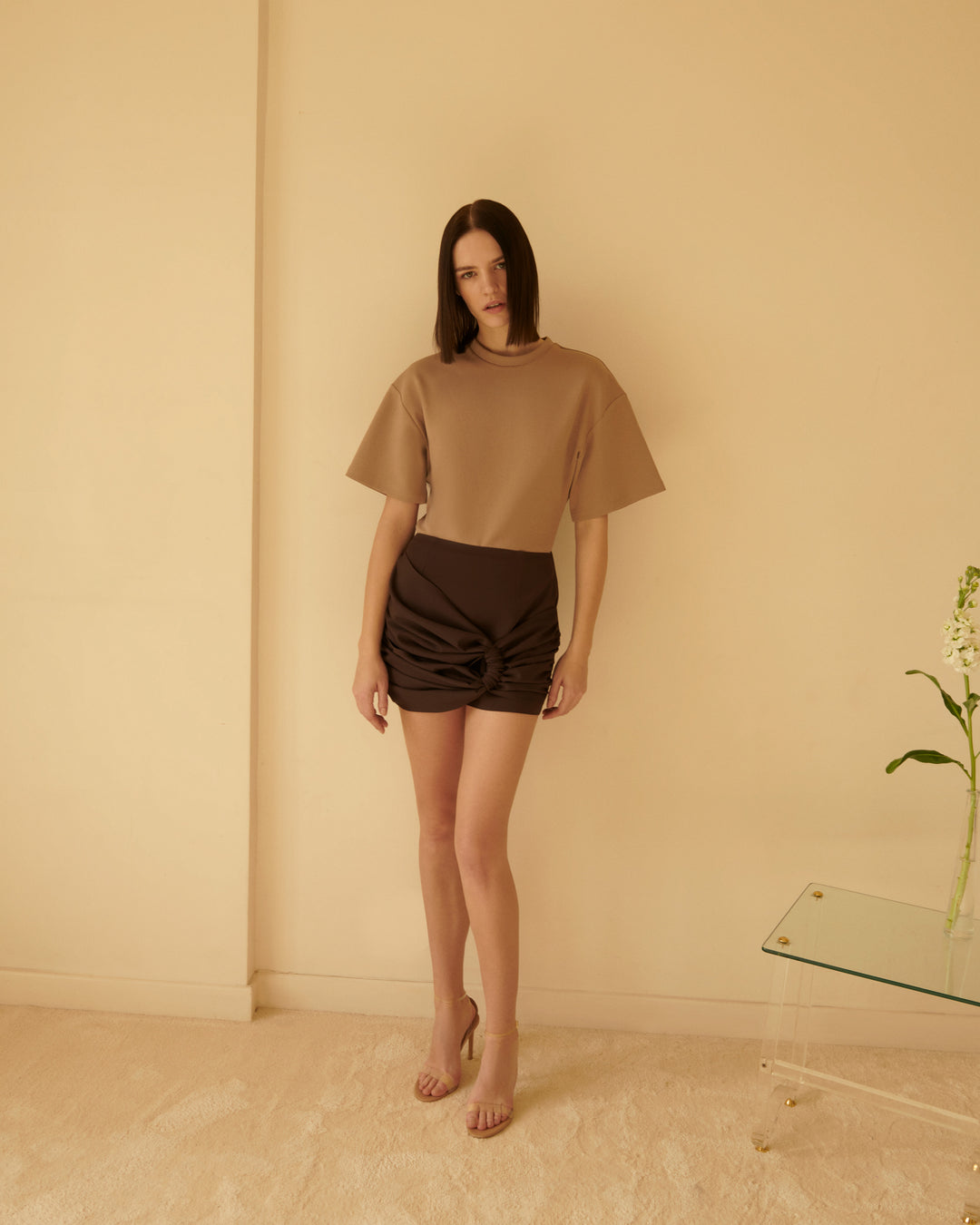 Pety Kahverengi Etek