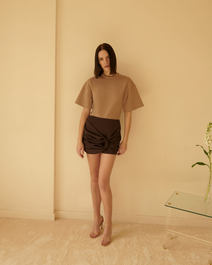 Pety Kahverengi Etek