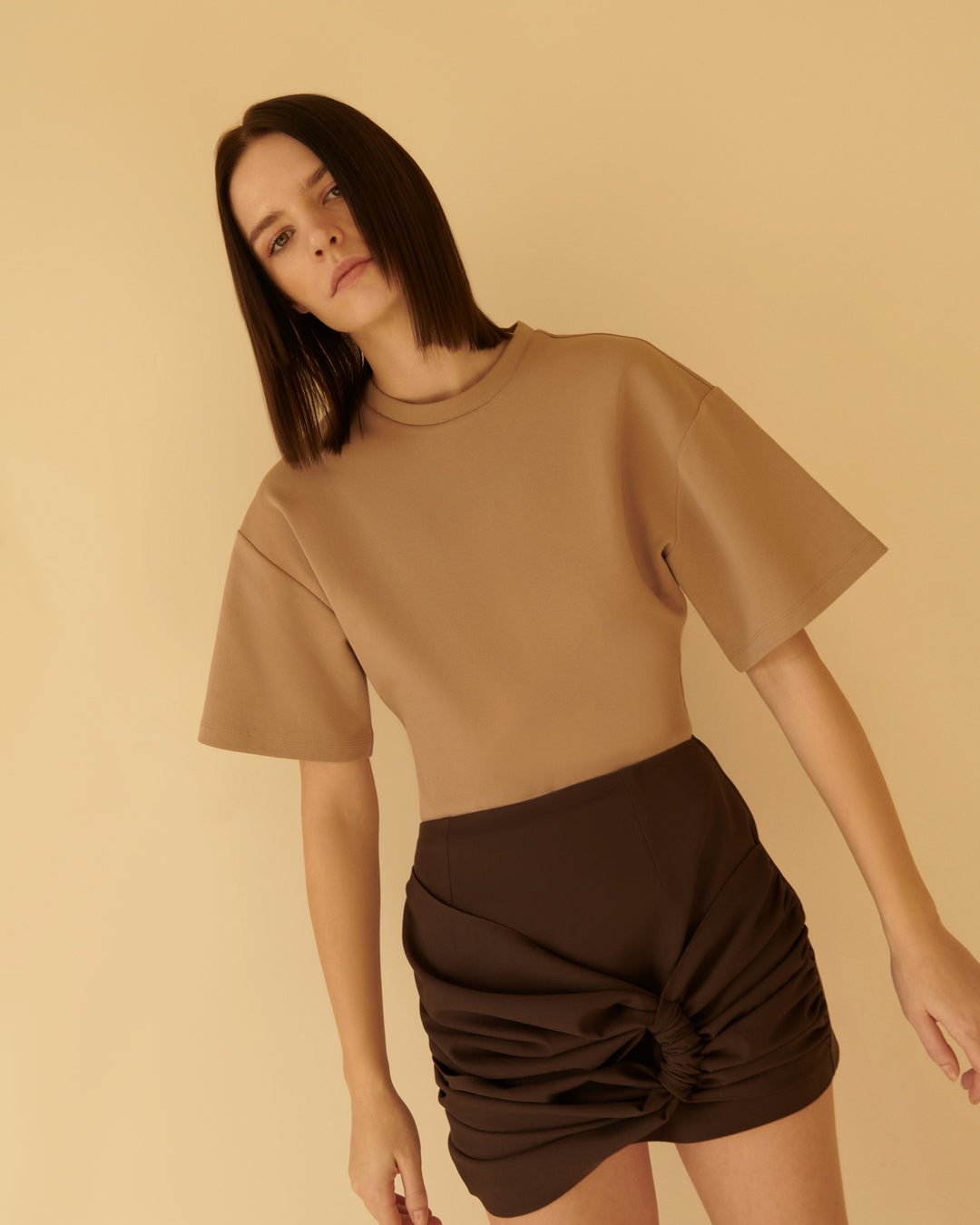 Pety Kahverengi Etek