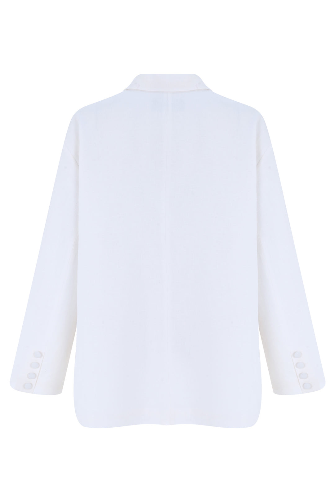 Keten Oversize Keten Blazer Ceket