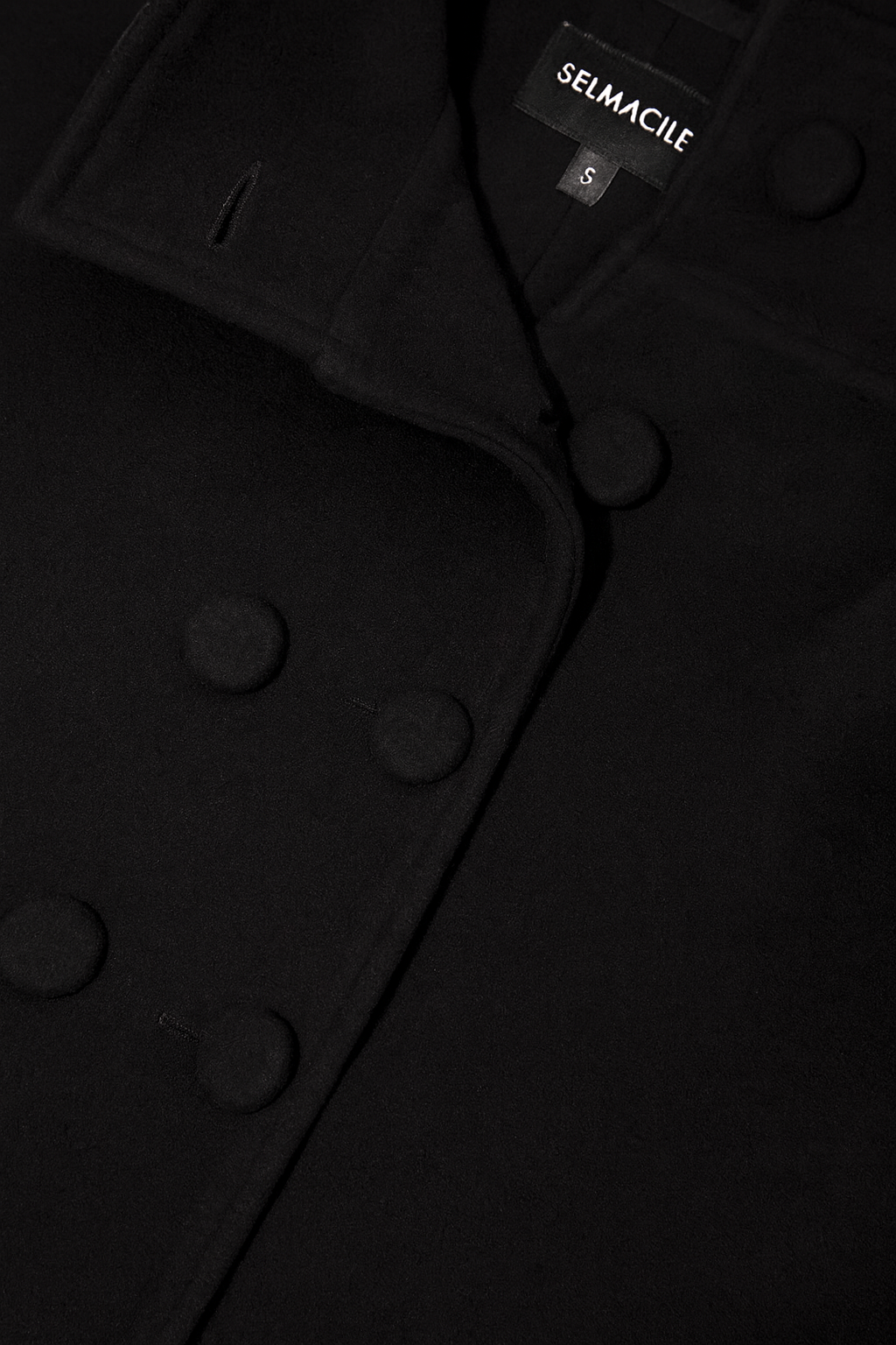 Mirel Kaşe Siyah Ceket