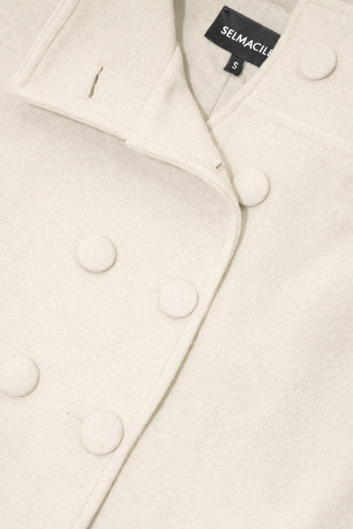 Mirel Ekru Kaşe Ceket