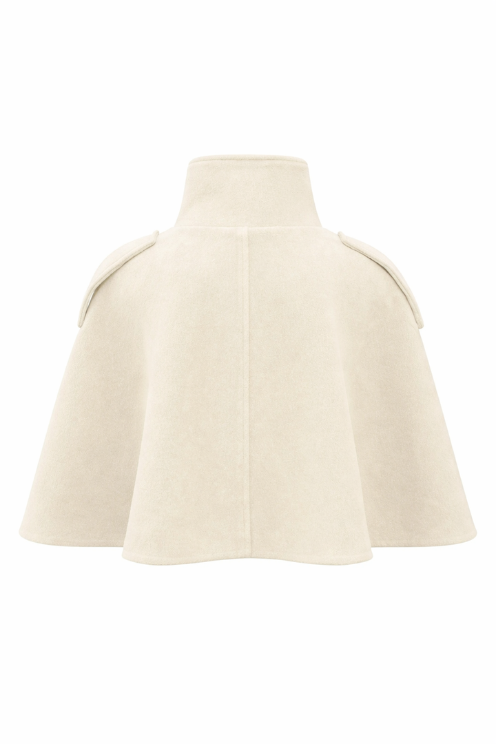 Mirel Ekru Kaşe Ceket