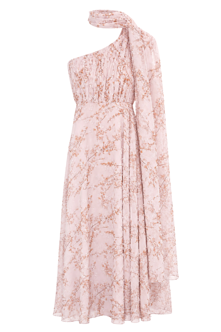 Sakura Pembe Elbise