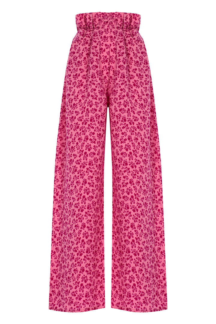 Pembe Desenli Aria Pantolon