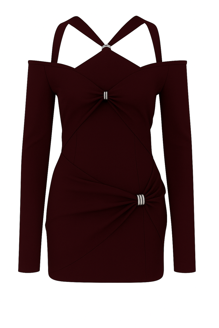 Eris Bordo Elbise