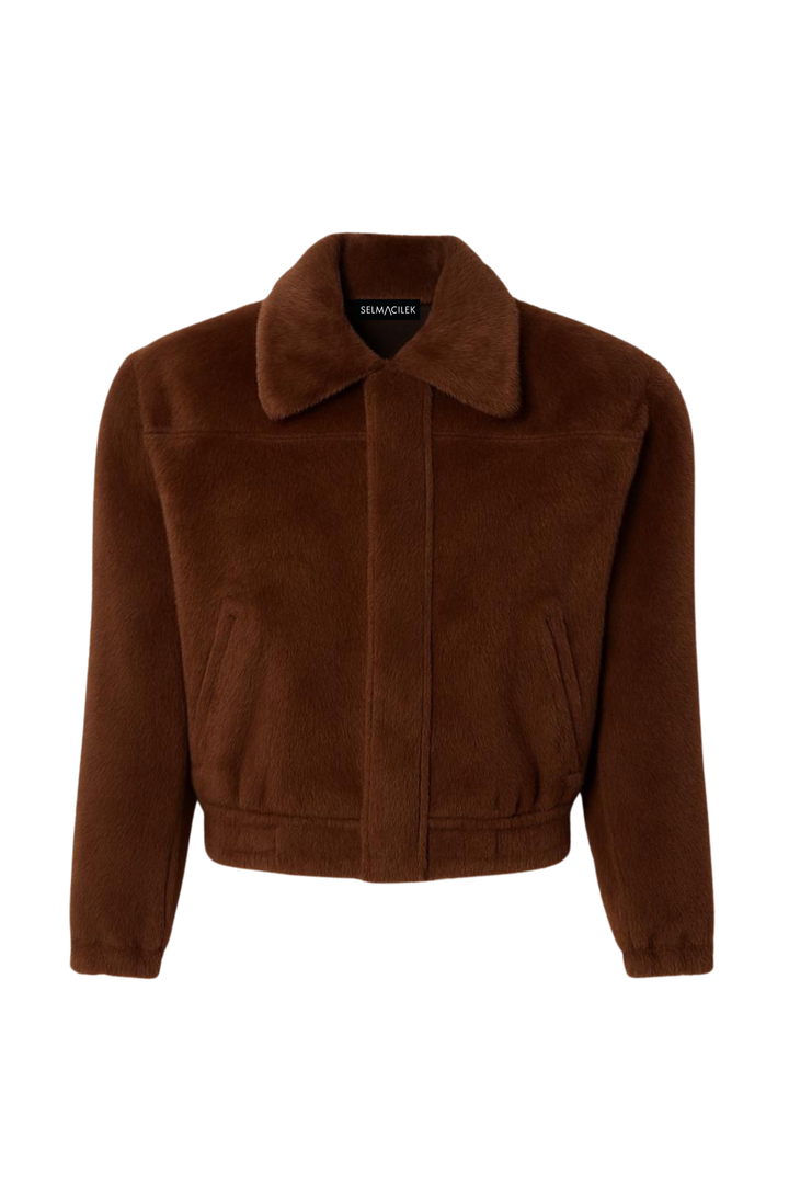 Fluffy Kahverengi Ceket