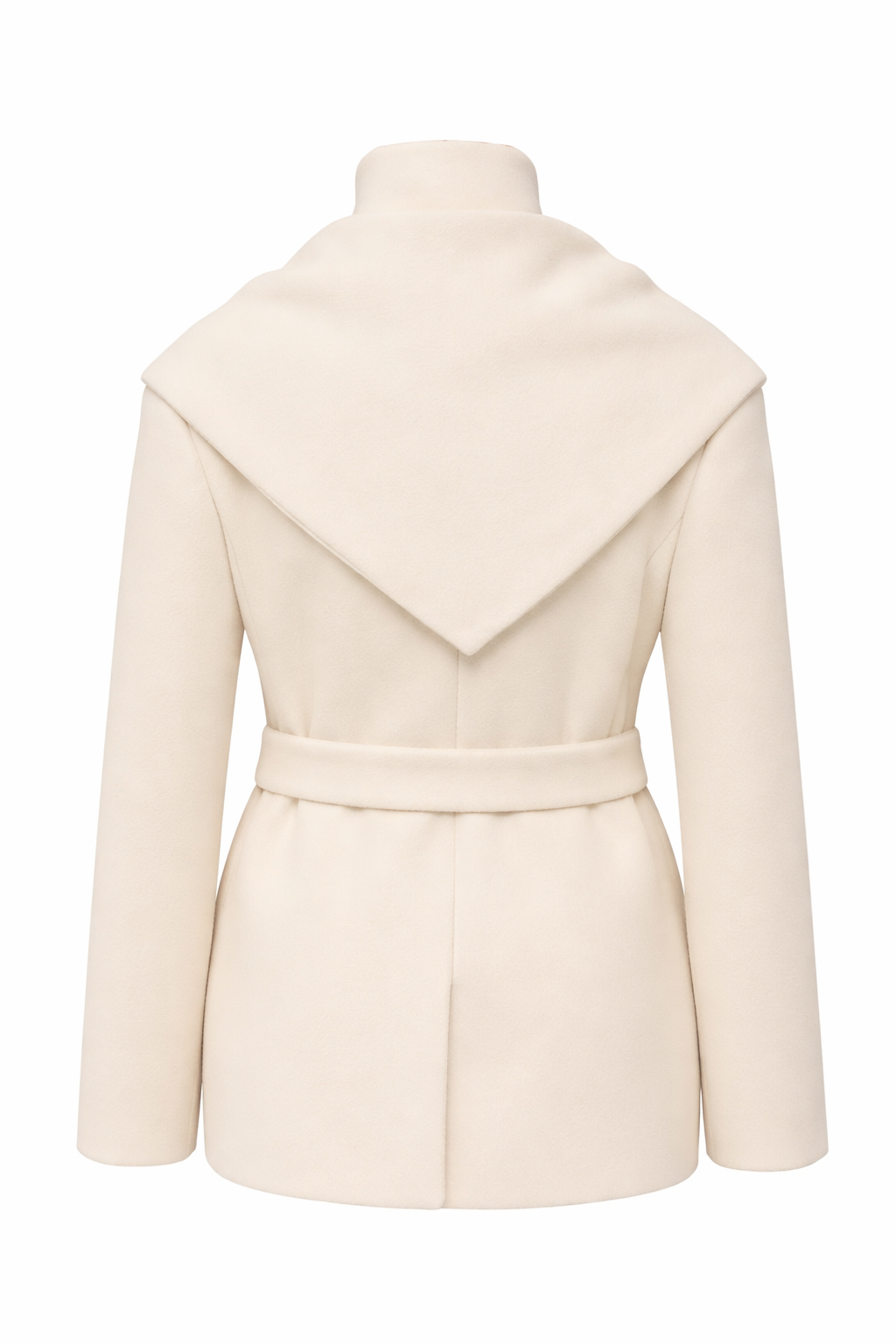 Coco Ekru Kaşe Kaban