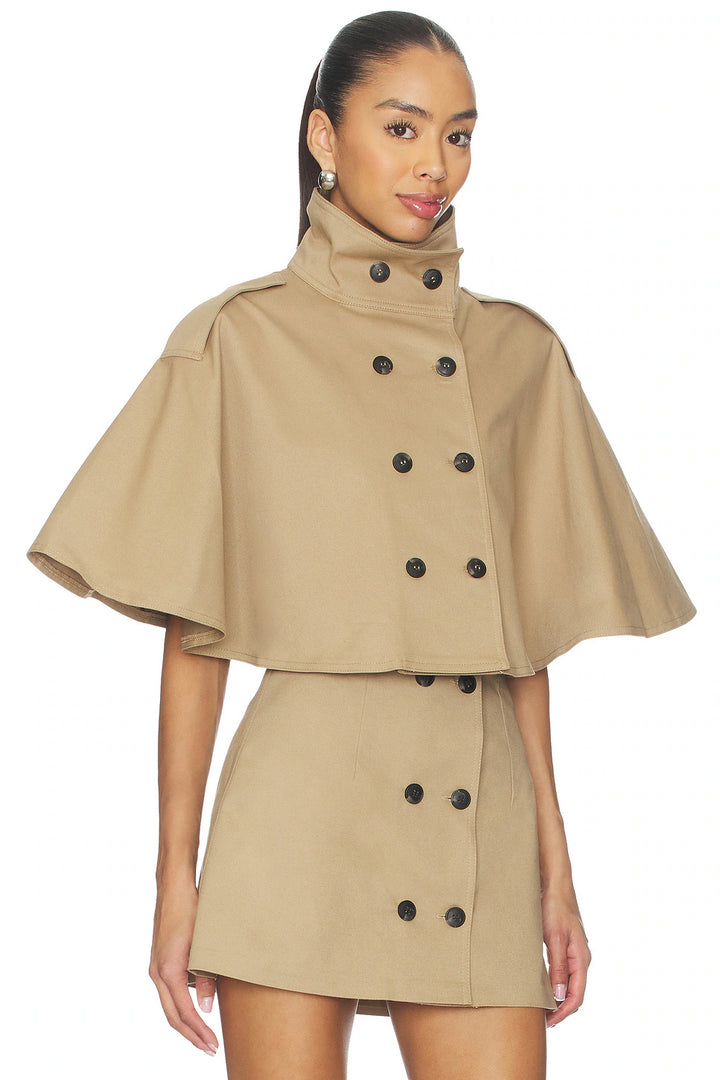 Mirel Ekru Kanvas Ceket