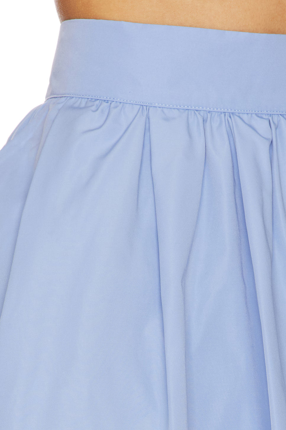 Polka Mavi Mini Etek