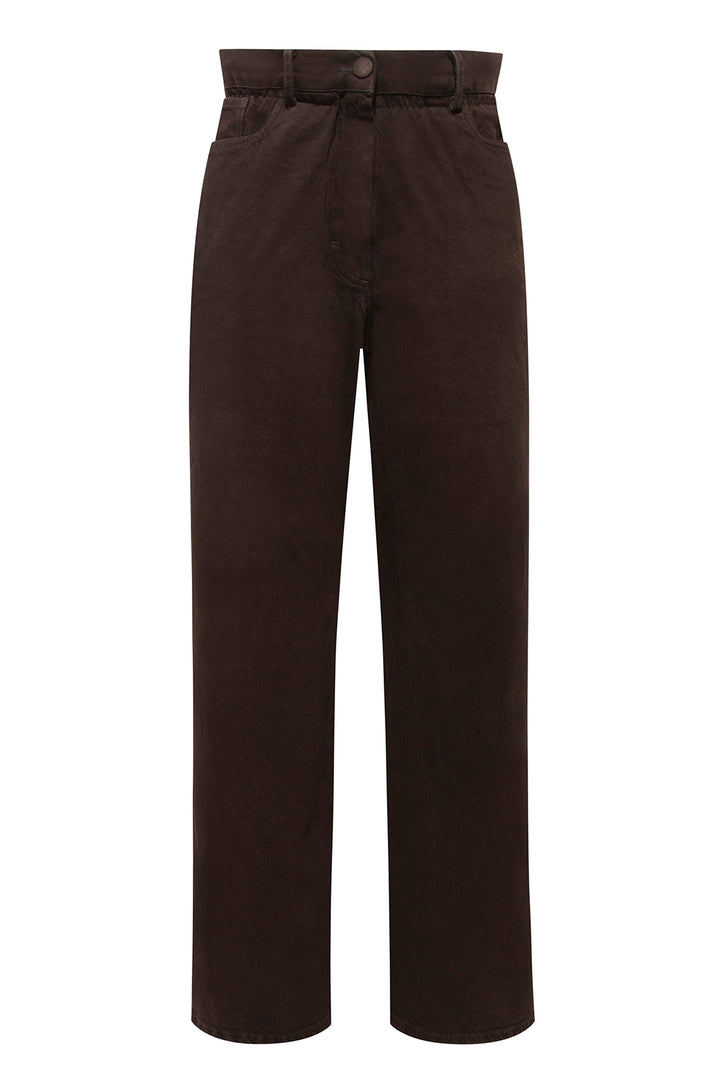 Aria Kahverengi Jean