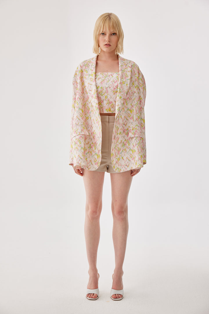 Pembe Veni Blazer