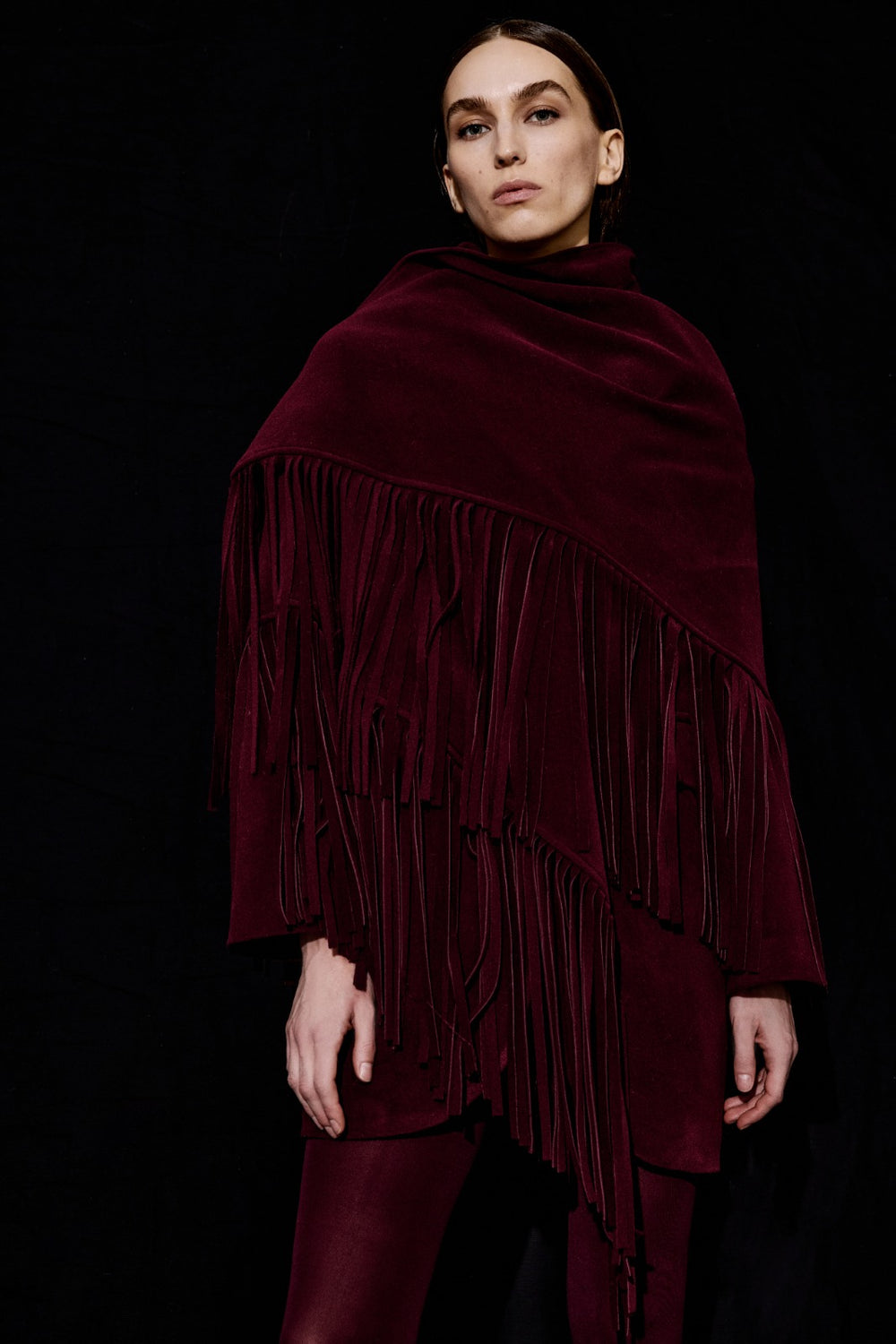 Elora Şal – Bordo