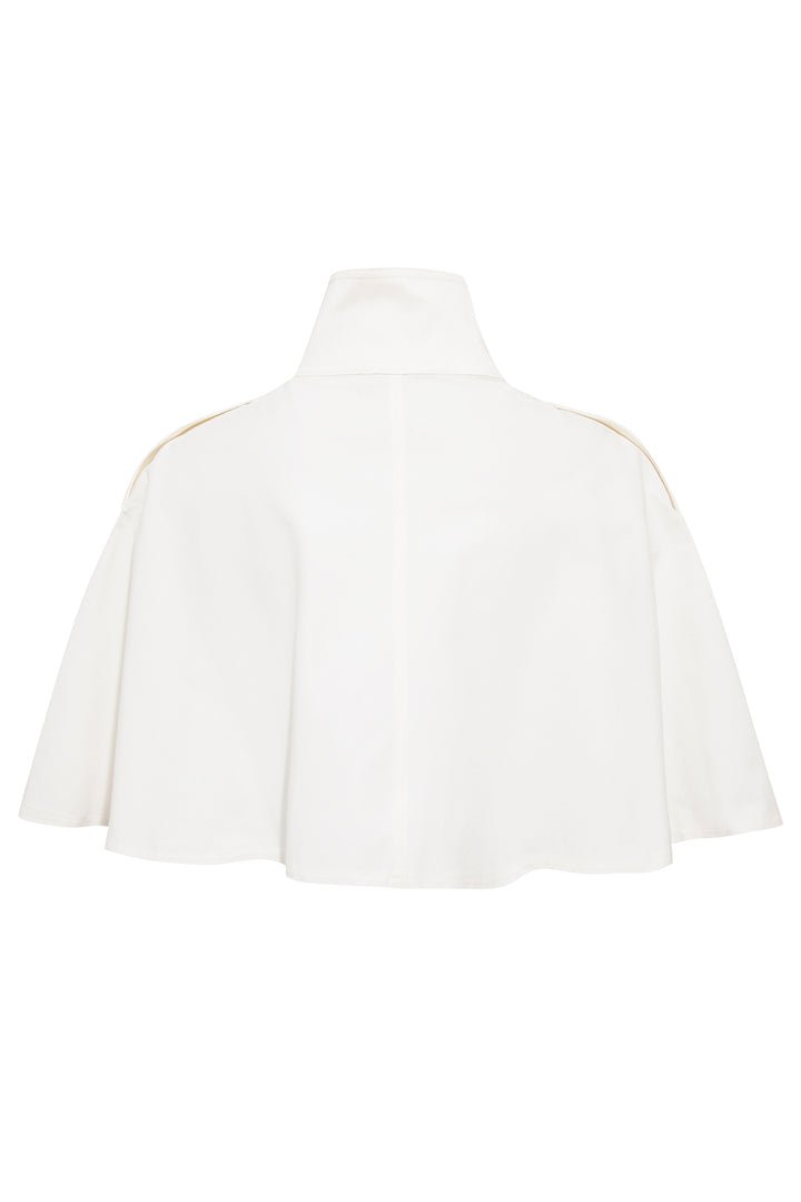 Mirel Ekru Kanvas Ceket