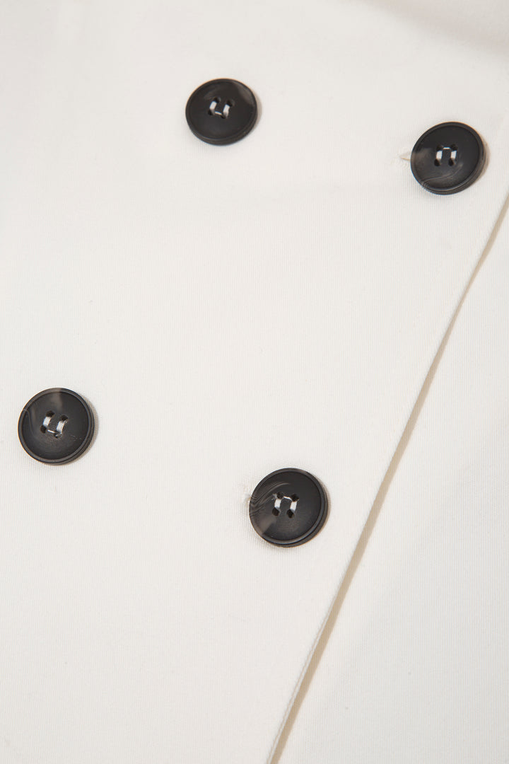 Mirel Ekru Kanvas Ceket