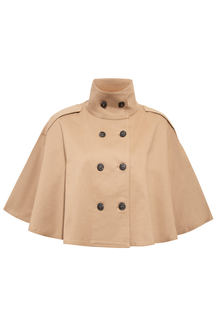 Mirel Camel Kanvas Ceket