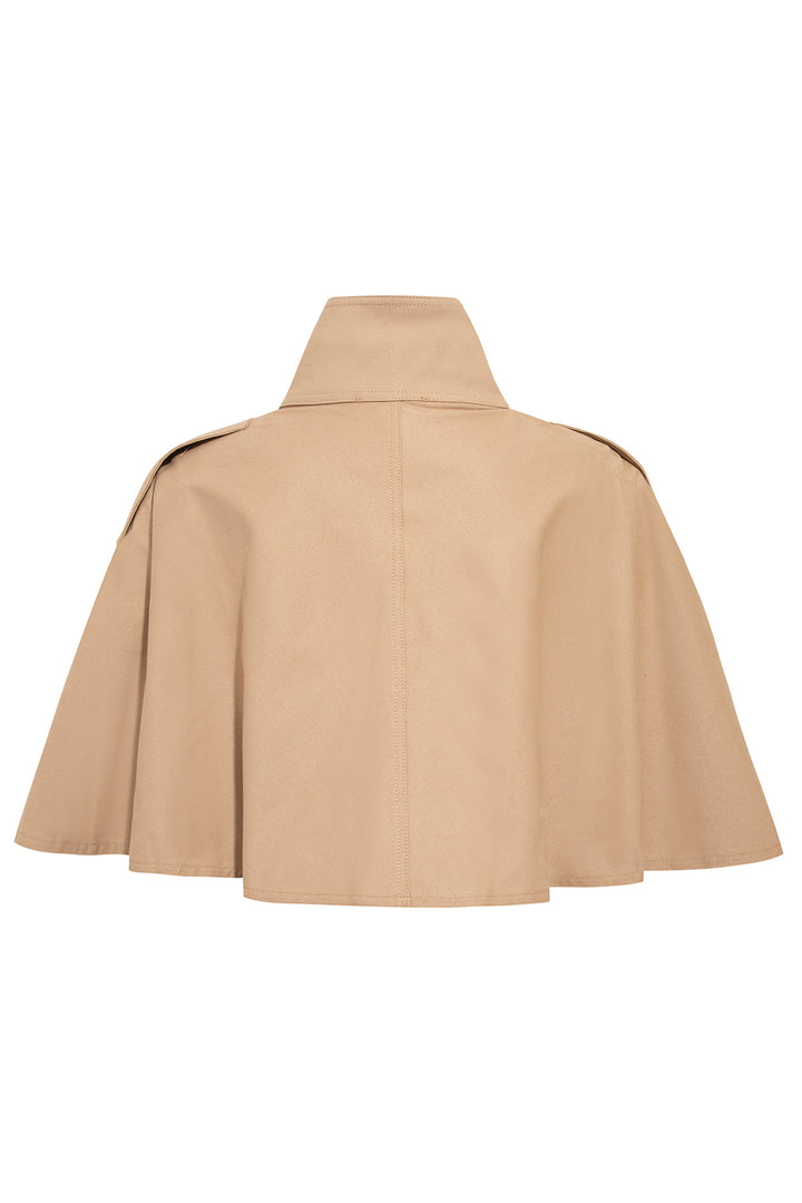 Mirel Camel Kanvas Ceket