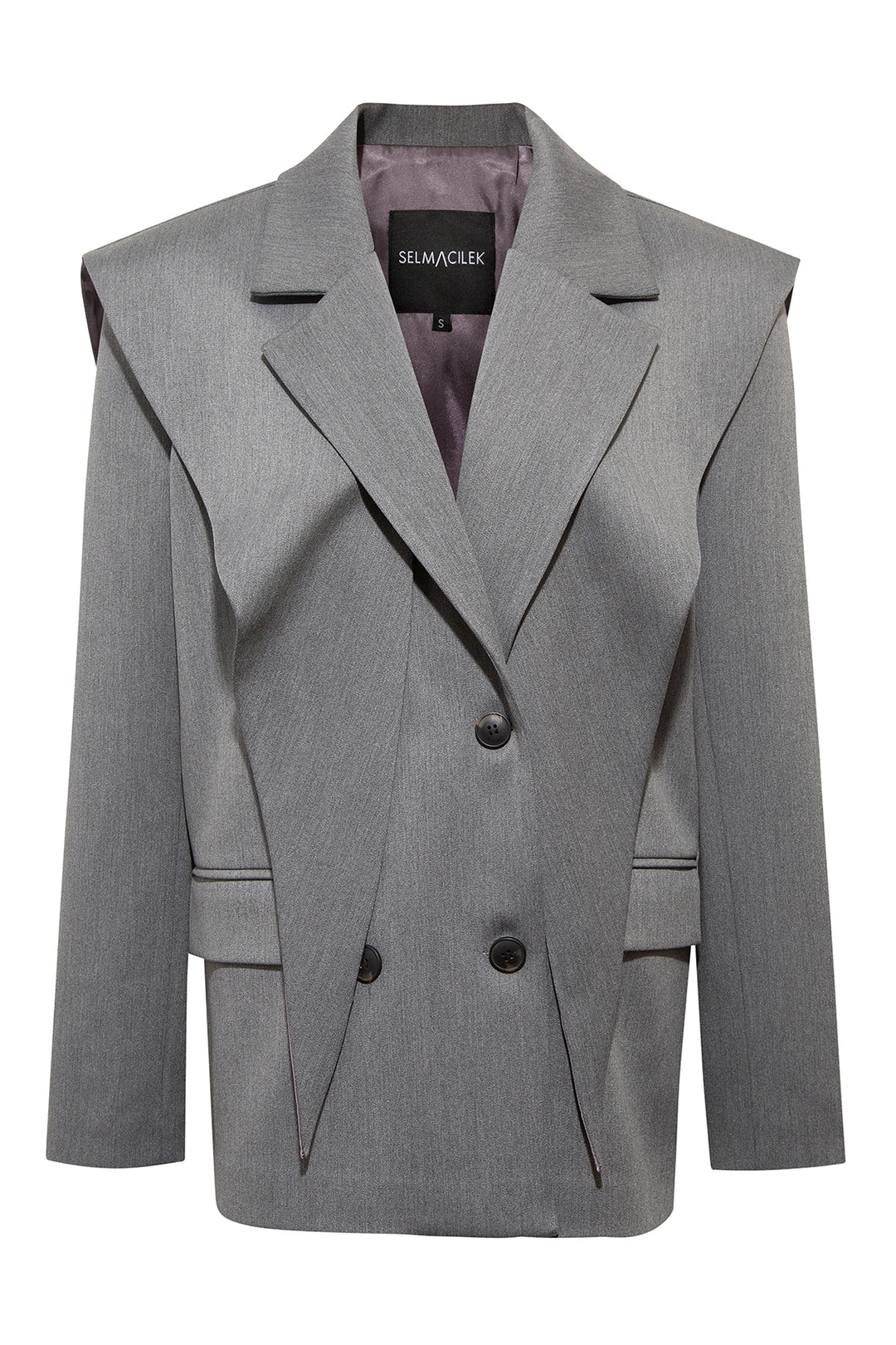 Omu Gri Blazer
