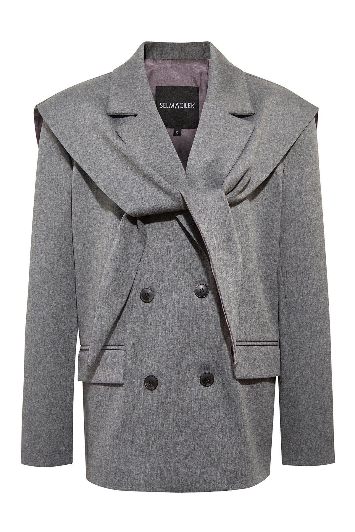 Omu Gri Blazer