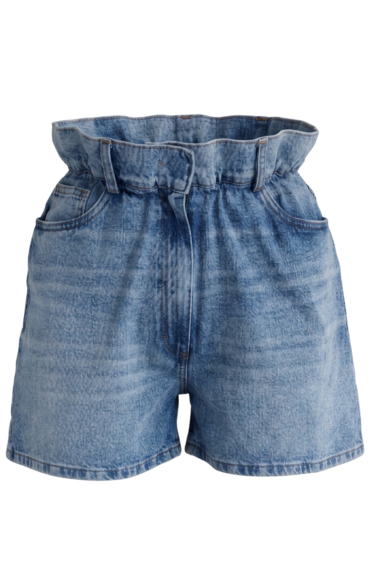Aria Denim Şort – Mavi