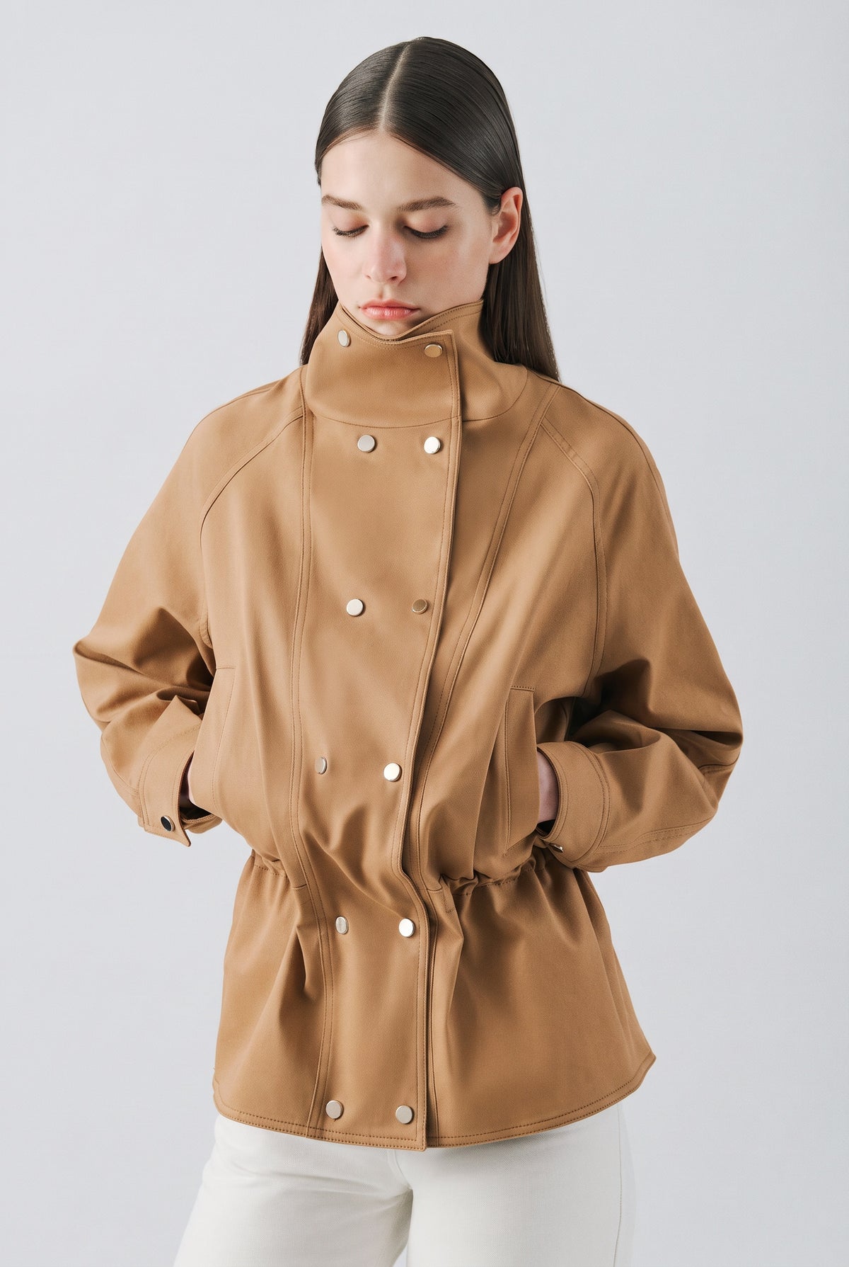 Camilla Ceket – Camel
