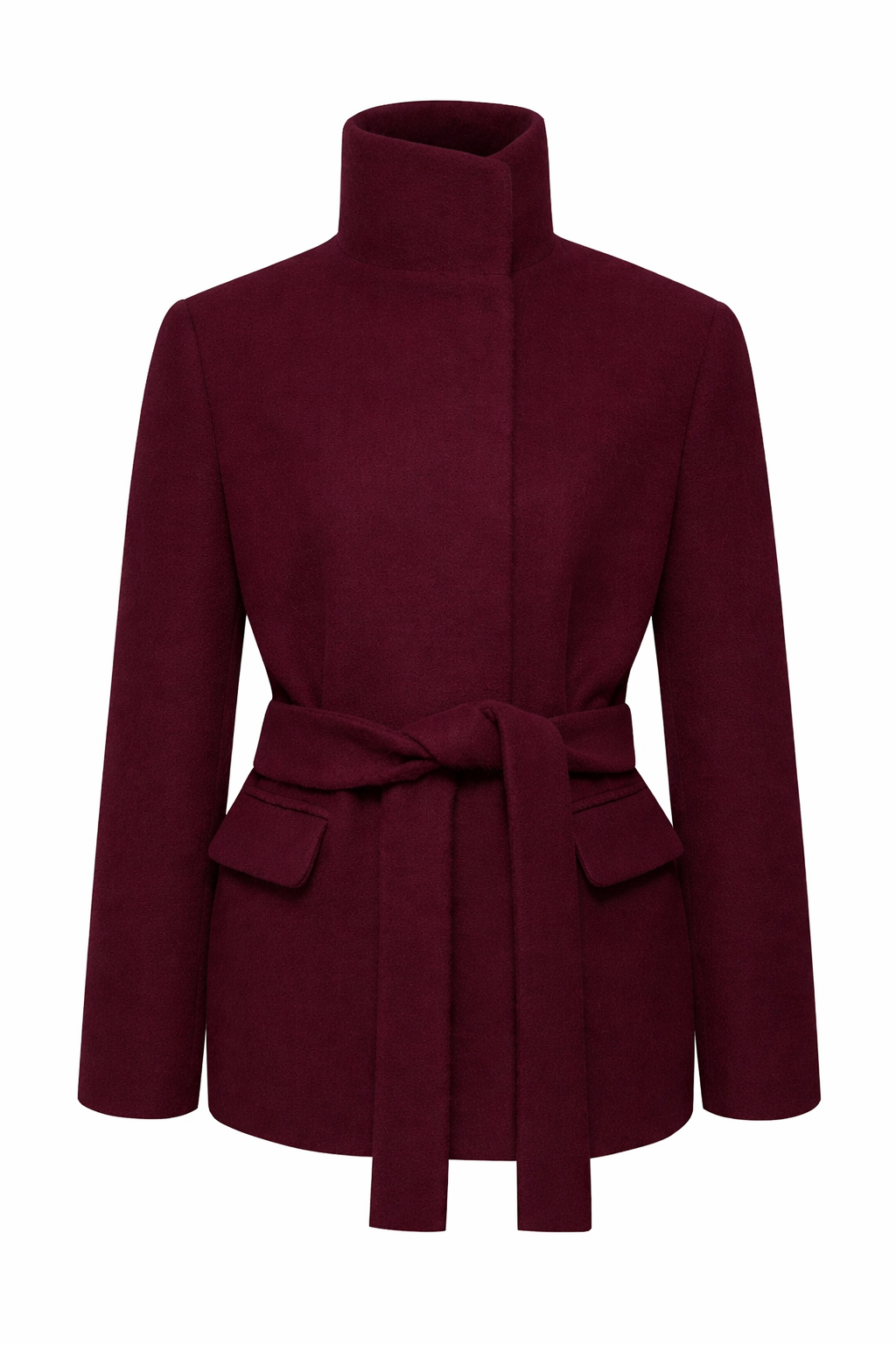 Coco Kaşe Kaban – Bordo