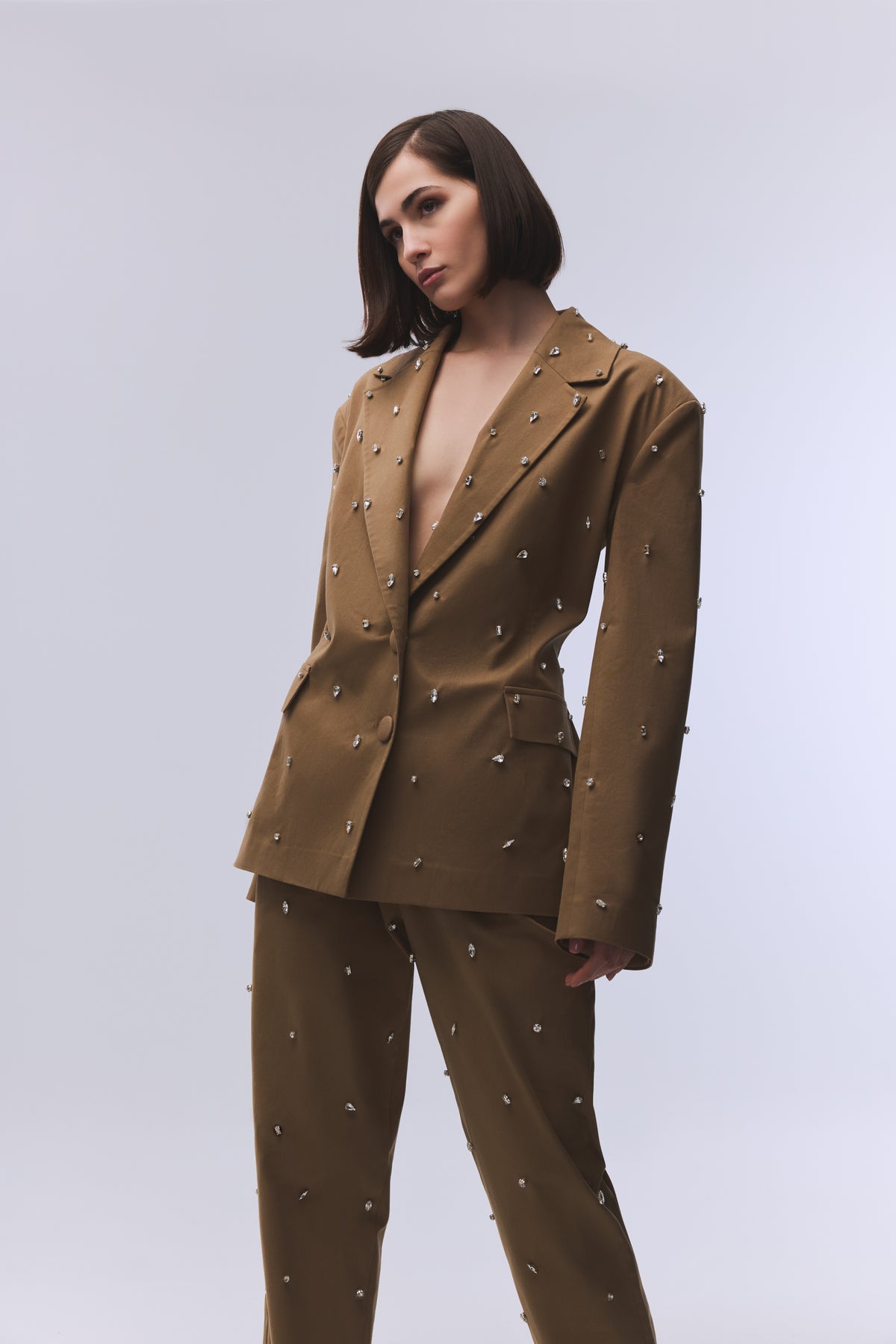 Dua Blazer – Camel