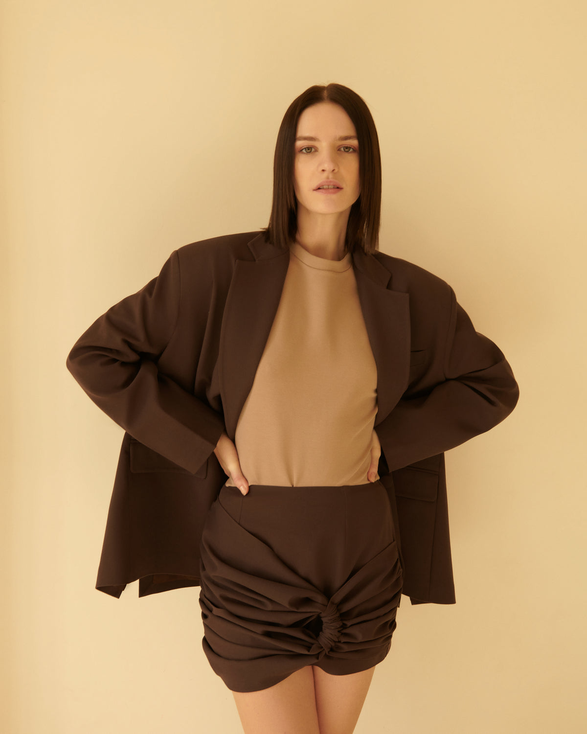 Luka Blazer – Kahverengi