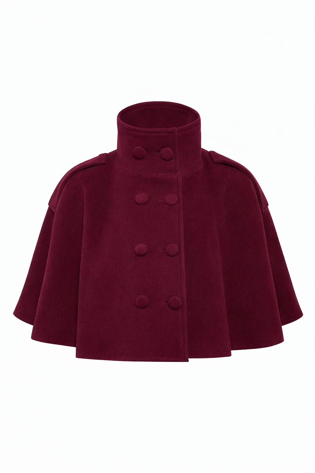 Mirel Kaşe Ceket – Bordo