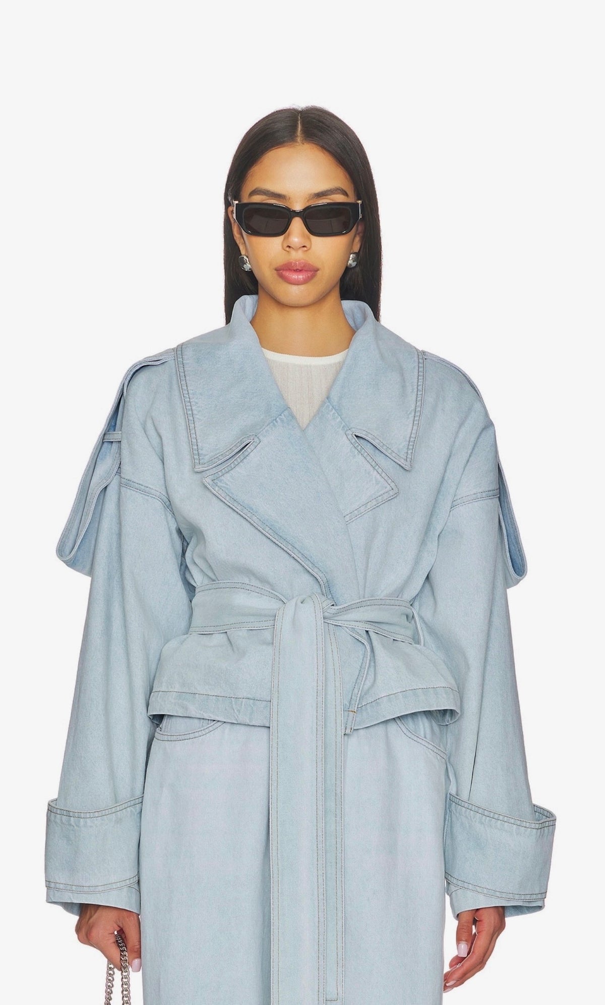 Nayla Denim Ceket – Mavi