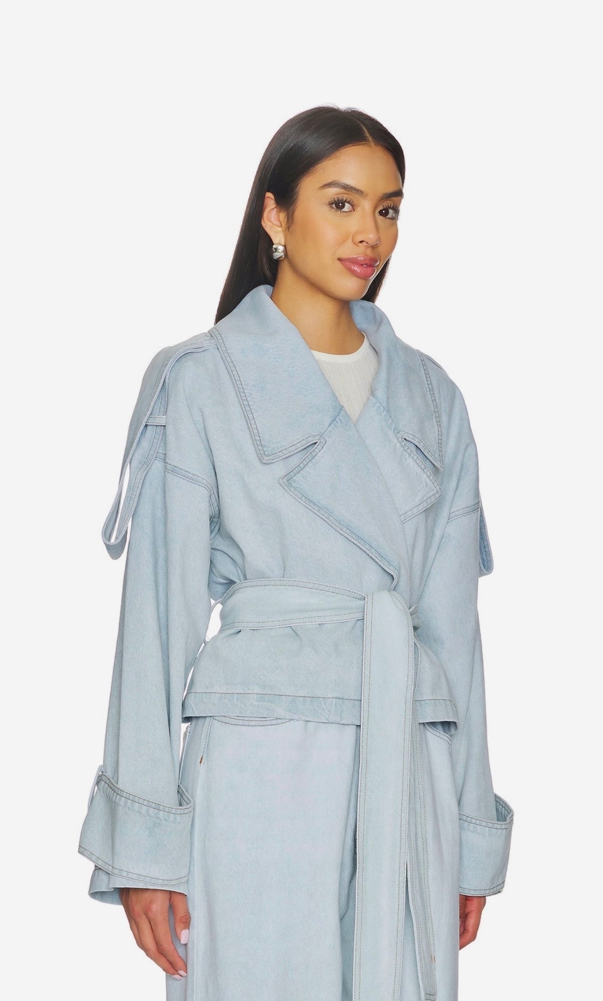 Nayla Denim Ceket – Mavi