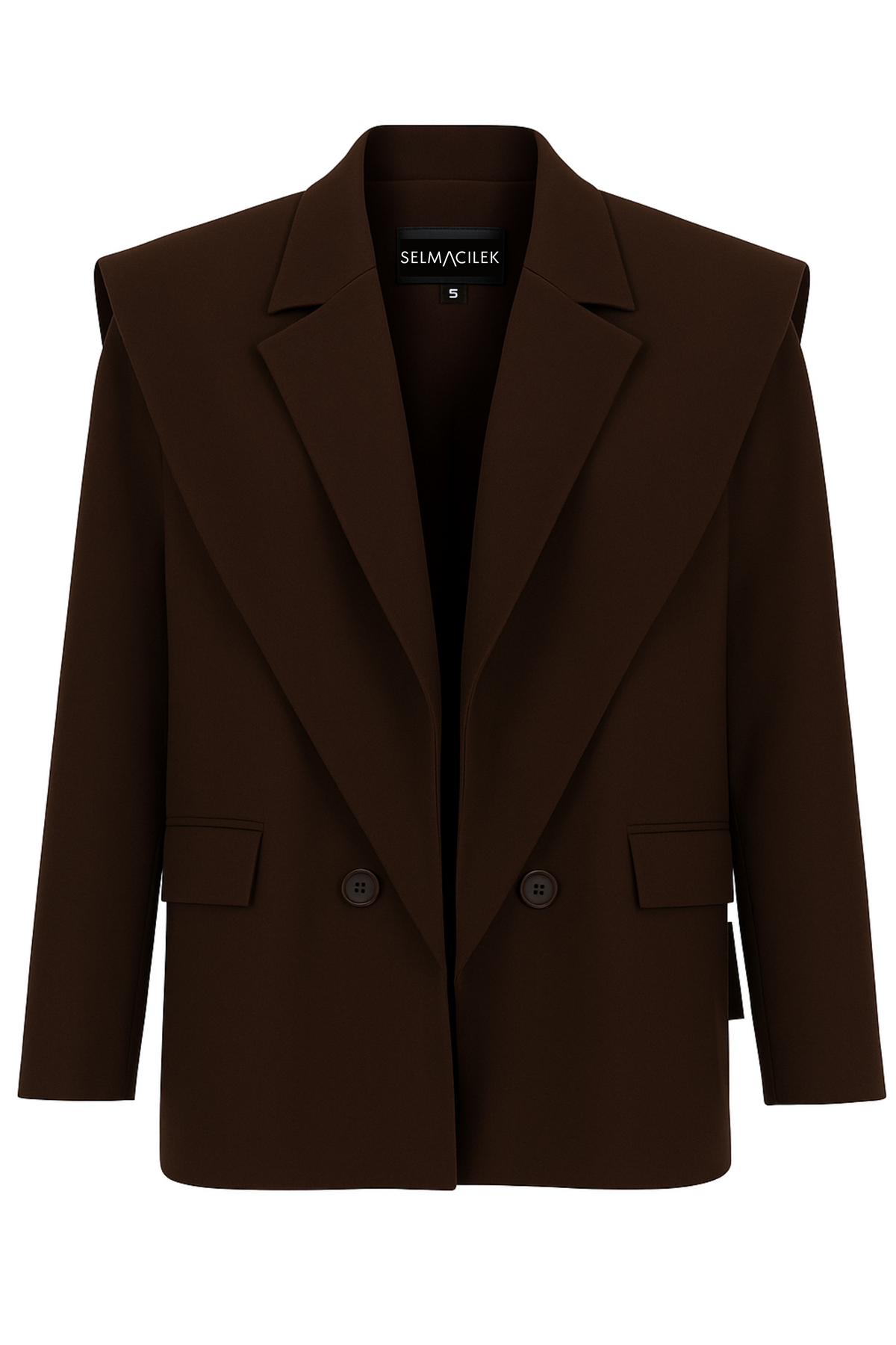 Omu Blazer – Kahverengi