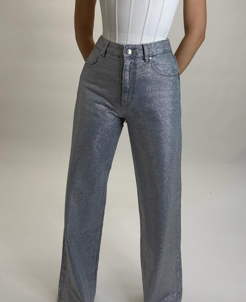 Tokyo Swarovski Jean – Mavi