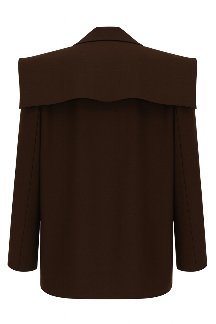 Omu Kahverengi Blazer