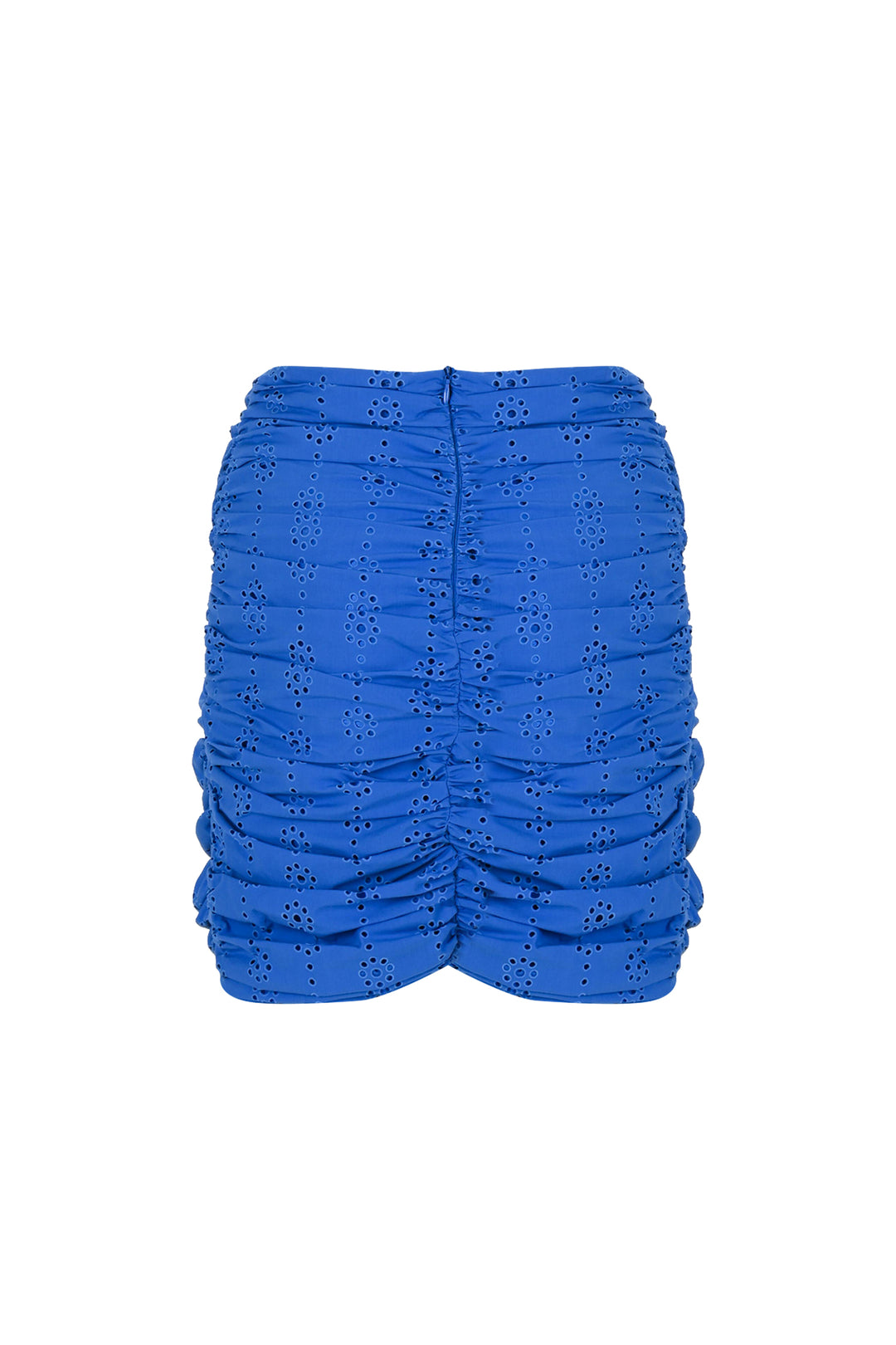 Nakisli Drape Baglamali Mini Etek
