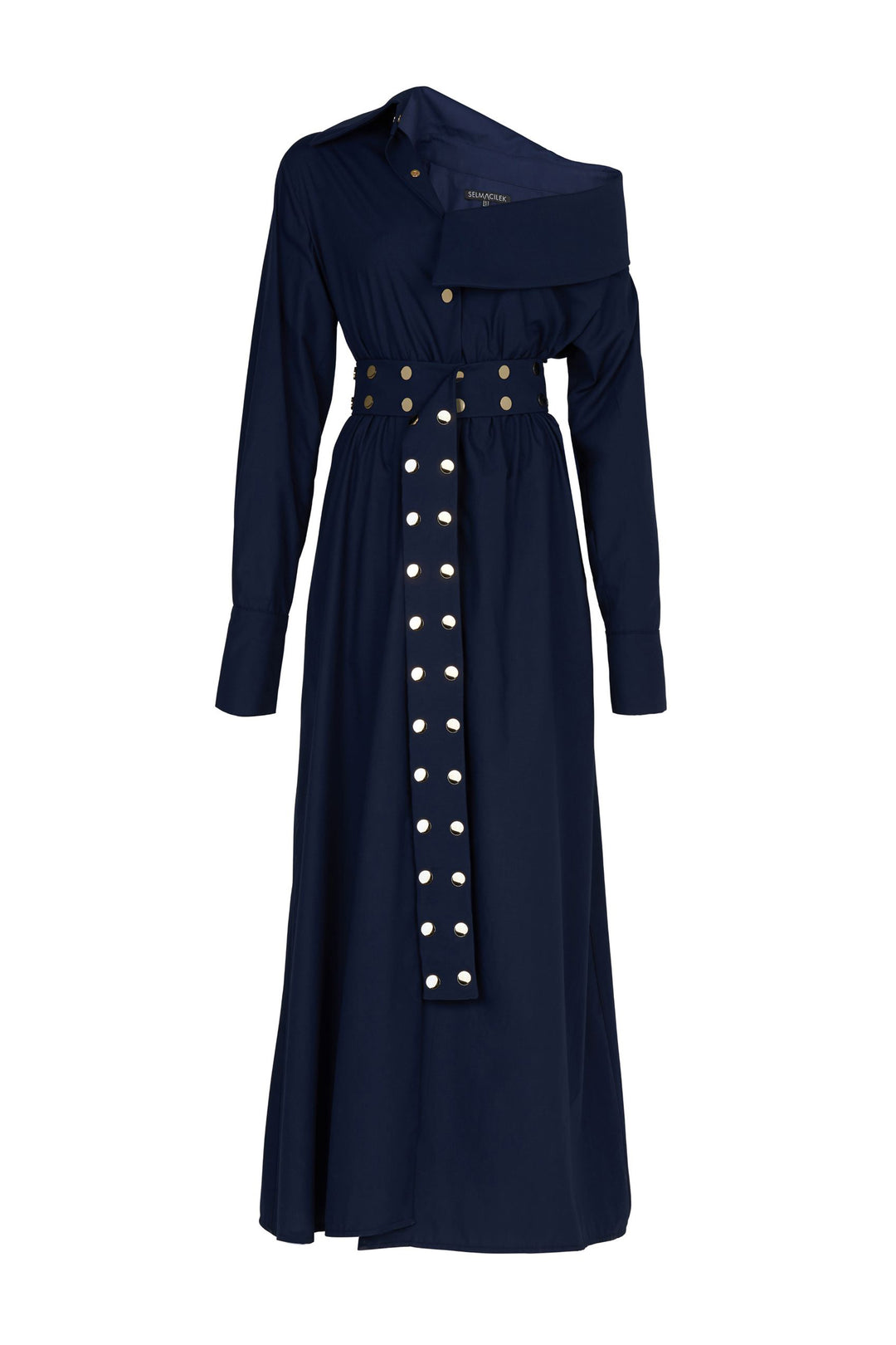Milan Maxi Elbise – Lacivert